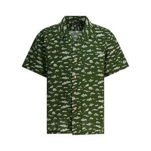 MONTBELL Men's Technical Long Sleeve Shirt Men GREEN Shirts